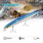 AMOSTRA ARIEL KILLER FLUTUANTE BLUE RED BELLY